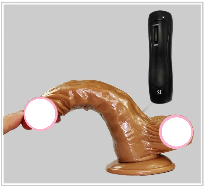 Roman Emperor wall mount vibrating silicone dildo — photo 3
