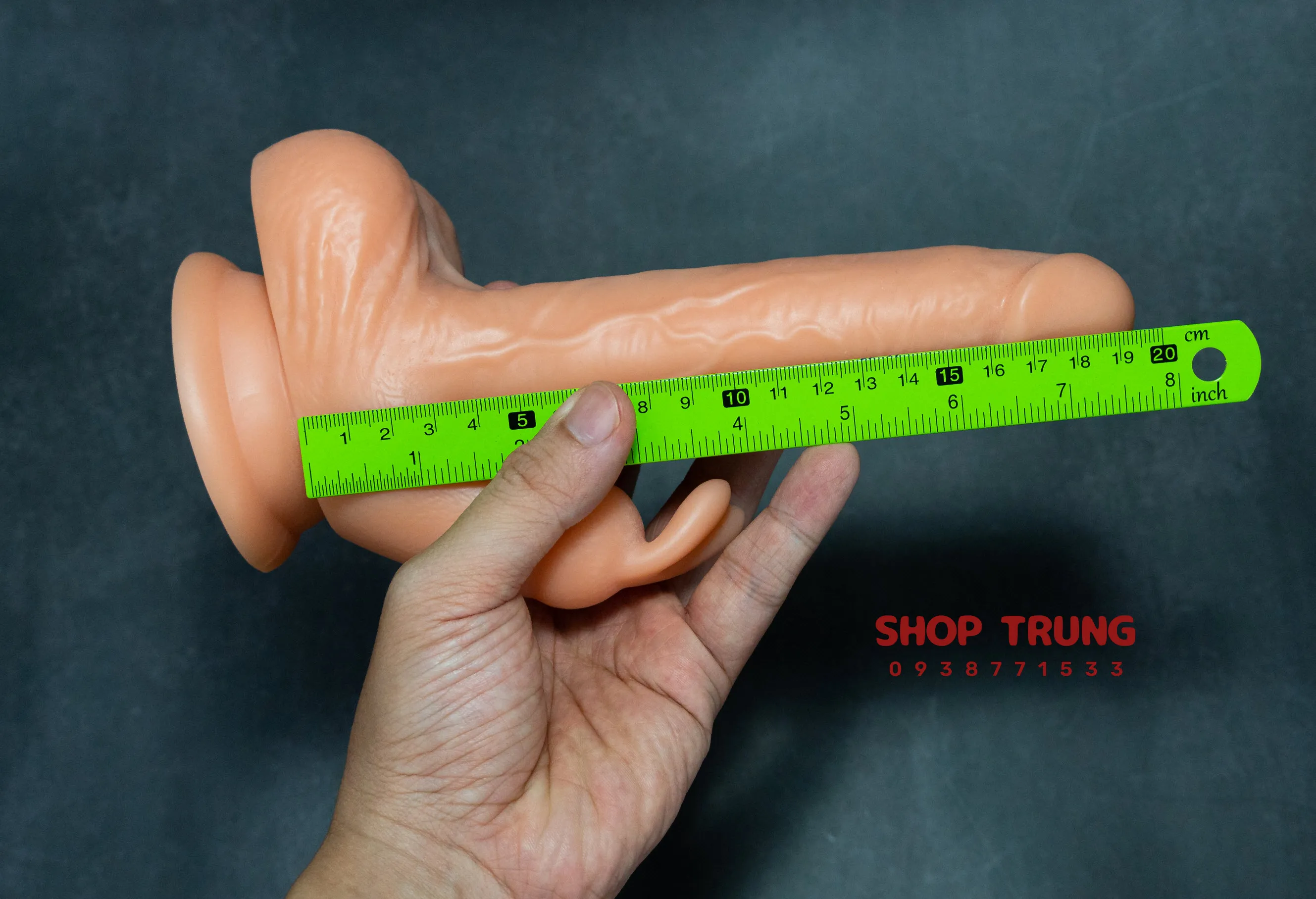 16cm Wall Mounted Vibrating Thrusting Dildo With Heating USB — photo 7