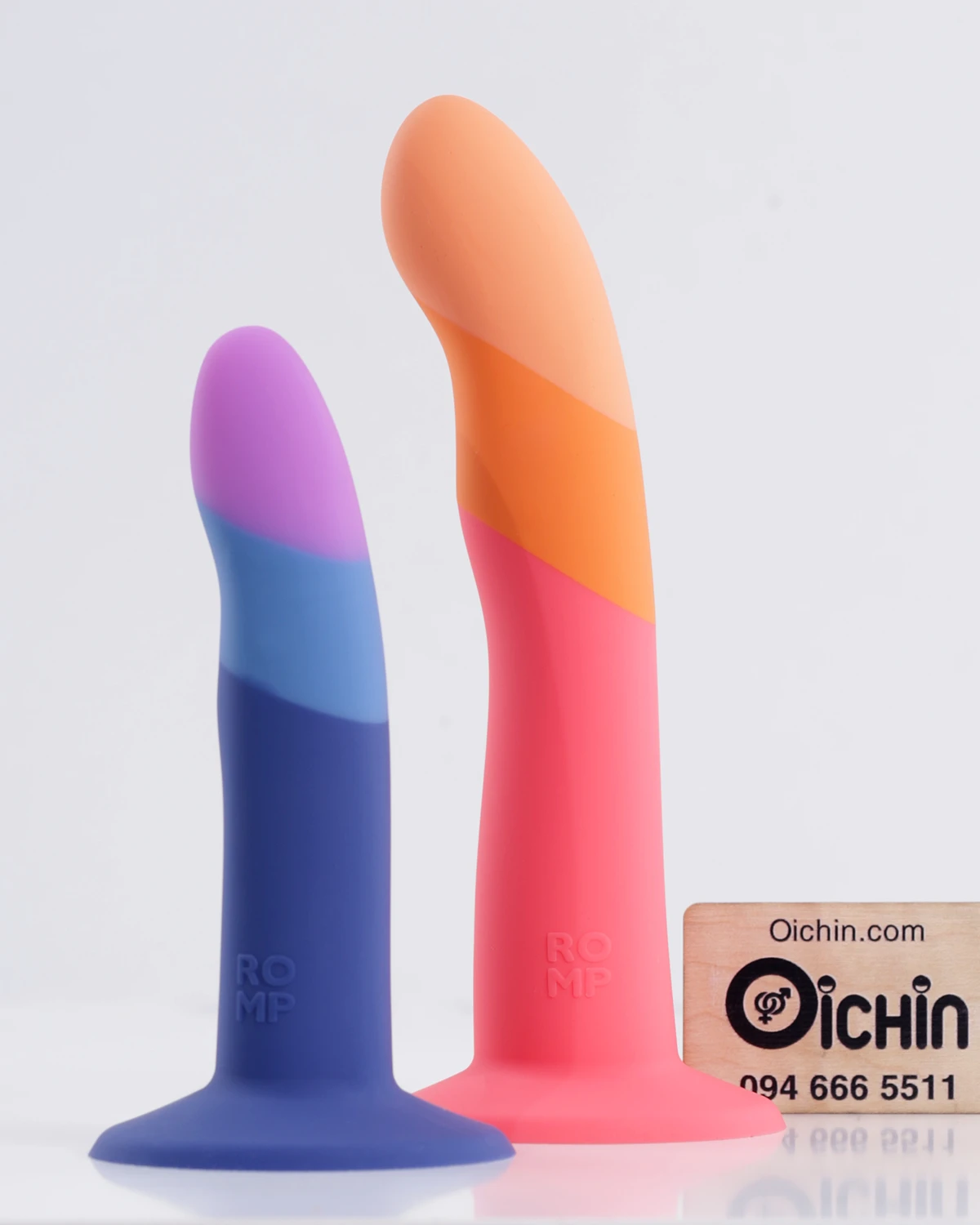 ROMP Wall-Mounted Smooth Silicone Dildo Female Toy — photo 2