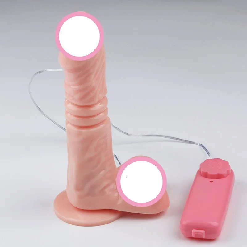 King DV 49 Wall Mounted Thrusting Silicone Dildo with Vibration — photo 2