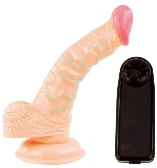 Wall-Mounted Huge Vibrating Dildo Japanese Quality SHP338 — photo 3