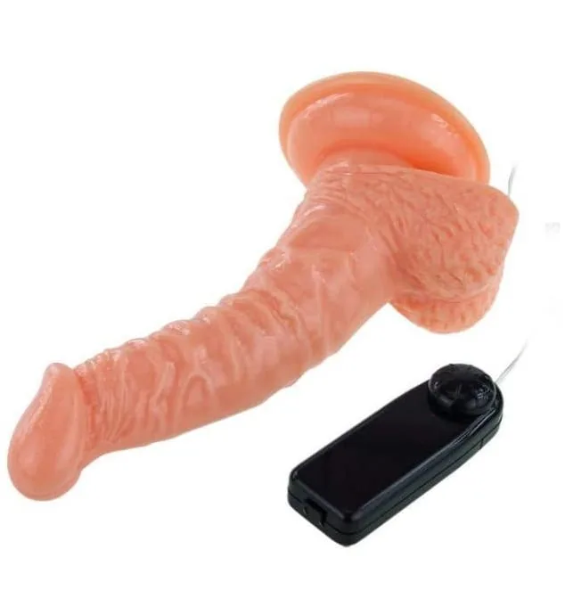 Wall-Mounted Huge Vibrating Dildo Japanese Quality SHP338 — photo 4