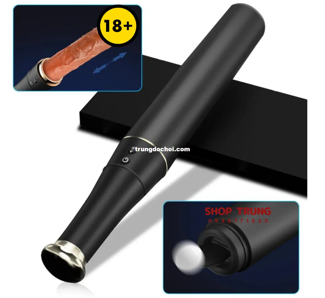 Baseball Bat Shaped 10 Modes Vibrating Thrusting Ultimate Toy — photo 7