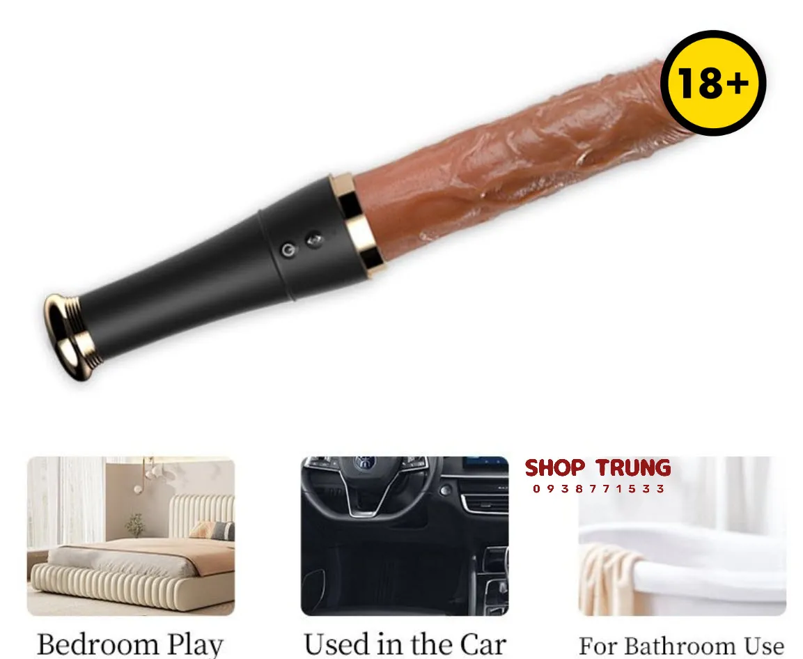 Baseball Bat Shaped 10 Modes Vibrating Thrusting Ultimate Toy — photo 5