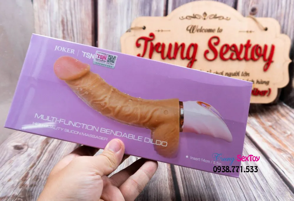 Joker Soft Silicone Vibrating Dildo Enhanced Sensation Experience — photo 3