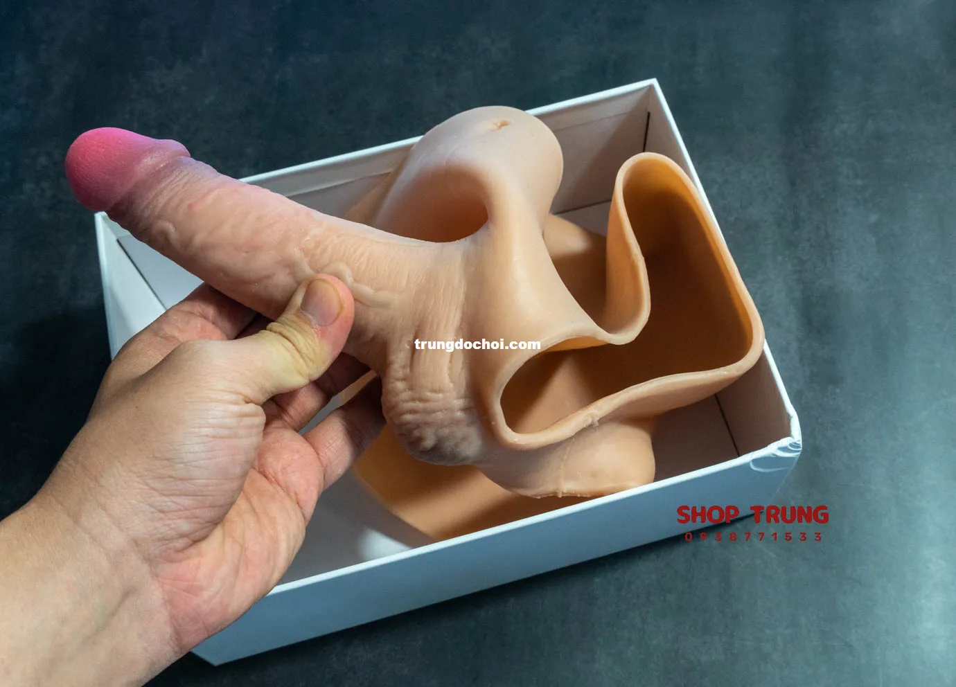 Silicone vibrating integrated underwear dildo male pleasure device discreet — photo 5