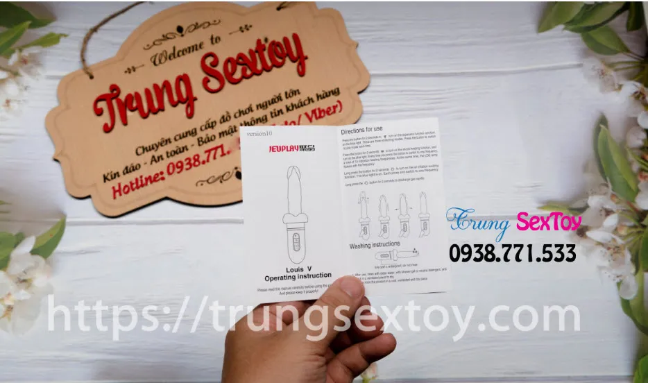 Louis V Thrusting Vibrator Super Stimulating Female Toy — photo 3