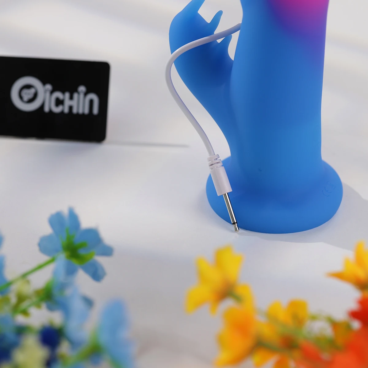Loving World CT1917 colorful rotating vibrating tongue clitoral stimulator — photo 2