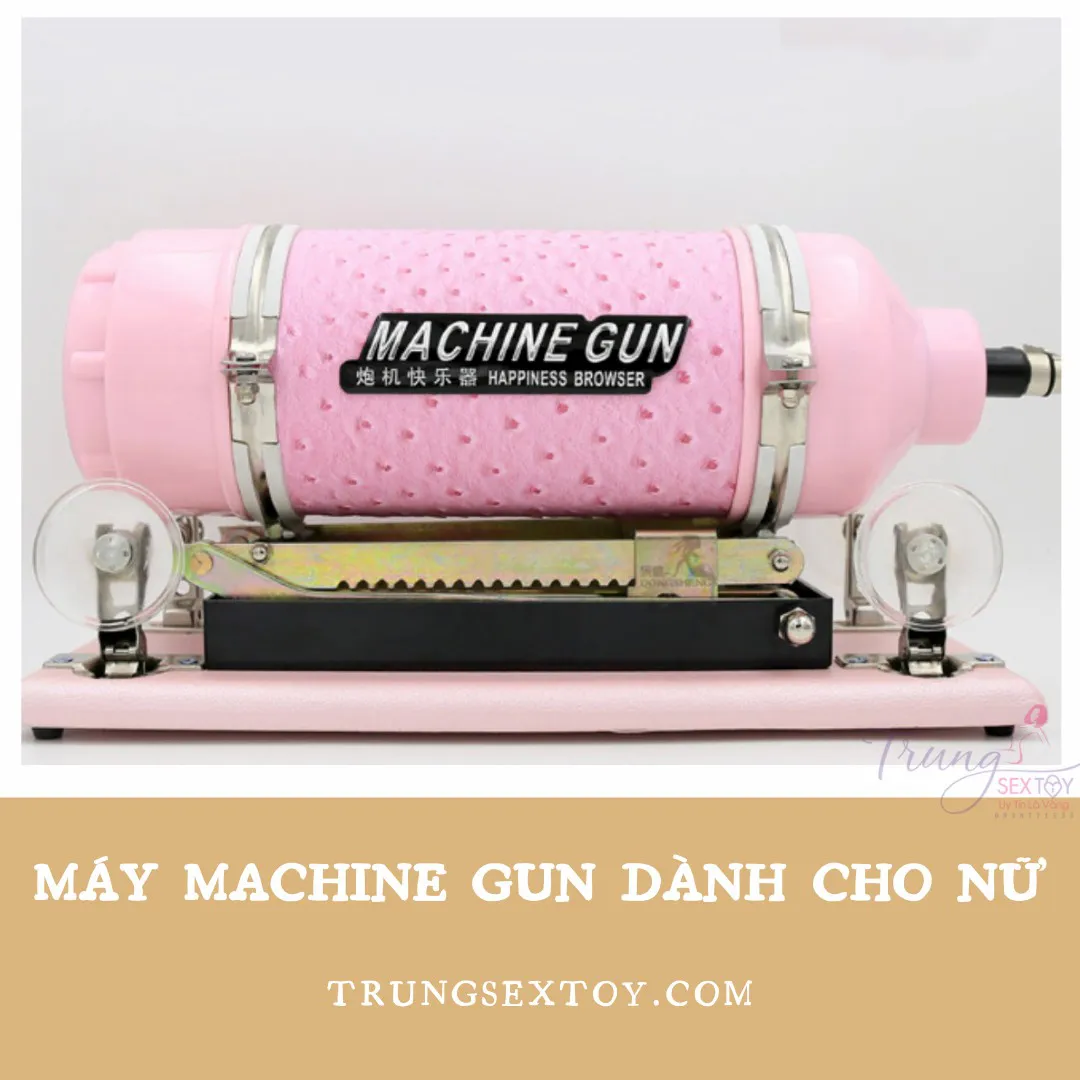 Machine Gun Pink Female Thrusting Realistic Toy — photo 5