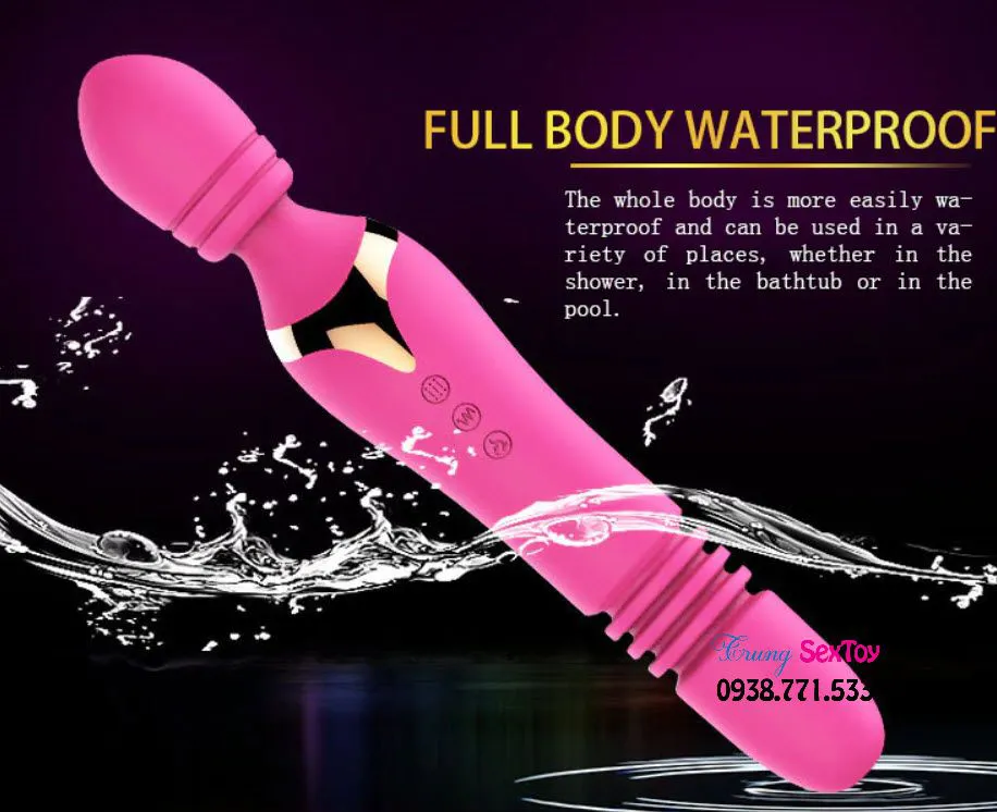 Manmuo Double-Ended Thrusting & Vibrating Dildo — photo 4