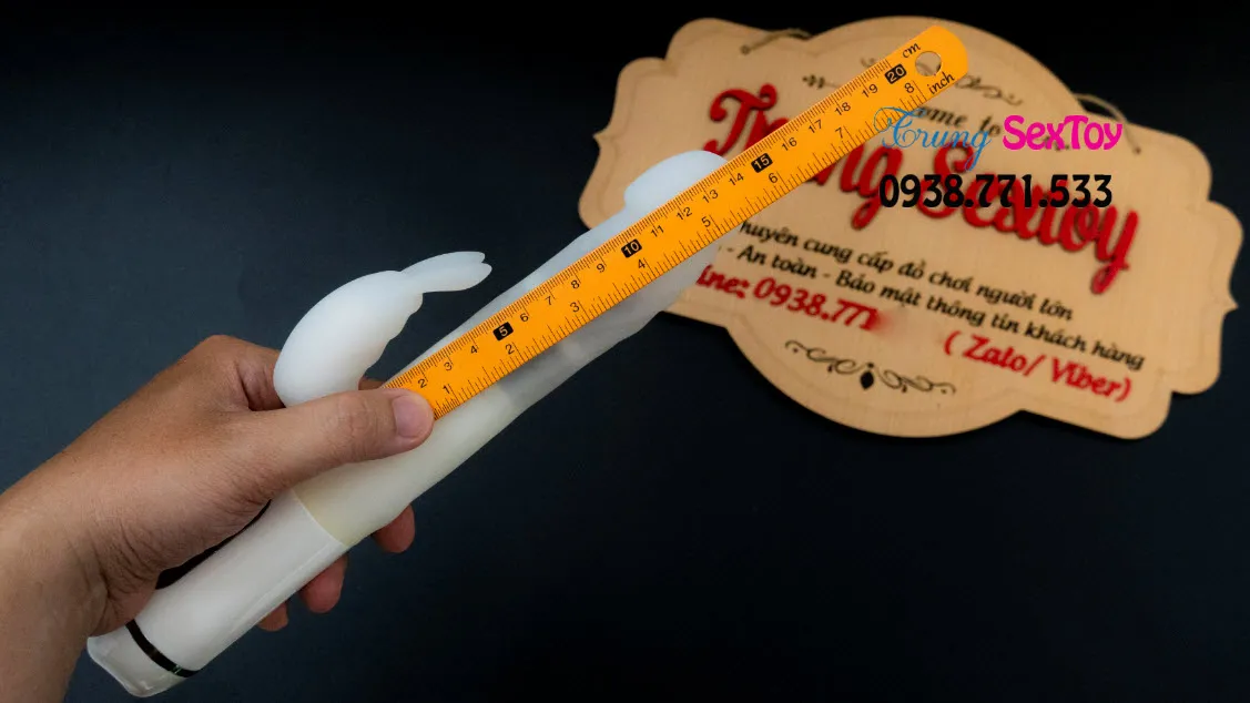 White Rotating Vibrating Realistic G-Spot Stimulator — photo 6