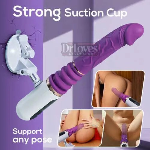 Megan Multi-mode Vibrating Thrusting Dildo Waterproof Rechargeable — photo 5