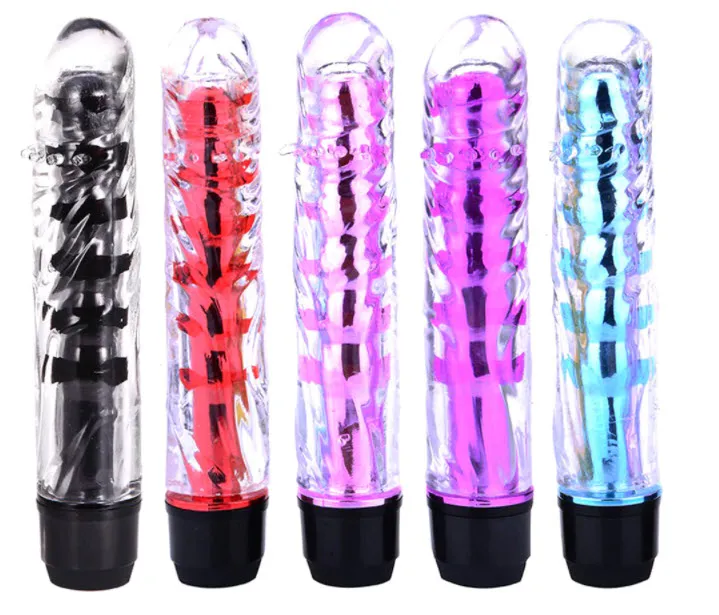 SHEQU Mini Vibrating Multi-Color Dildo for Women — photo 5