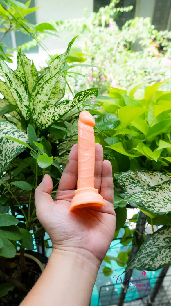 Mini Silicone Dildo Strap-On Affordable Female Pleasure Toy — photo 7