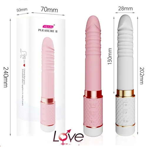 DC50 Mini Rechargeable Vibrating Thrusting Masturbator Silicone — photo 2