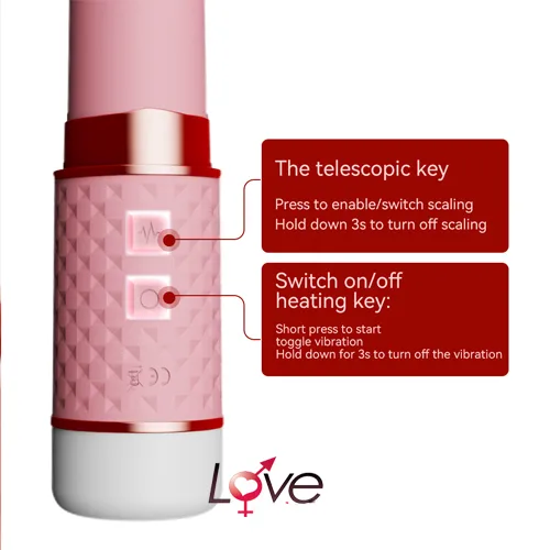 DC50 Mini Rechargeable Vibrating Thrusting Masturbator Silicone — photo 3