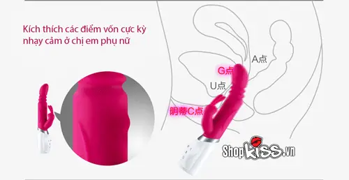 Joko Mini Silicone Soft Strong Multi-Function Dildo — photo 8