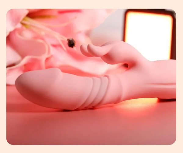 OEM Mini Rabbit Vibrator Waterproof Dual Clitoral & Anal Stimulator — photo 3