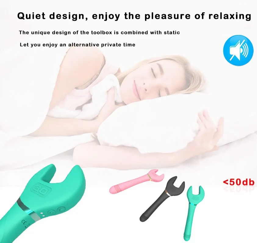 Rockchip 10-Mode Vibrating Thrusting Wrench Dildo — photo 4