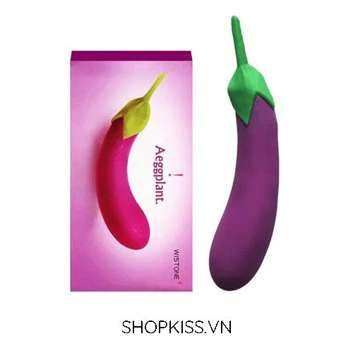 Eggplant Shape Concealed Realistic Handheld Vibrator — photo 2