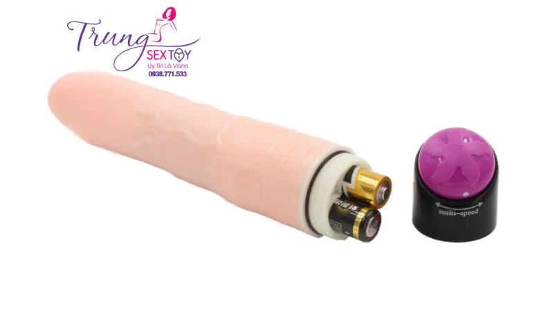 Handheld Silicone Rotating Vibrating Realistic Dildo — photo 3