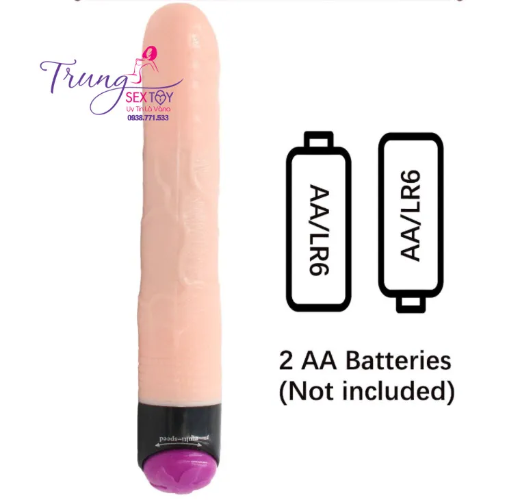 Handheld Silicone Rotating Vibrating Realistic Dildo — photo 4