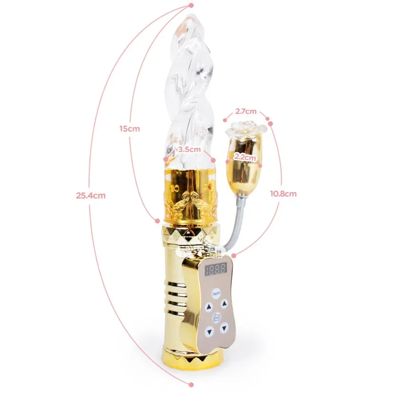 Soft Cyber Skin Multi-Point Rotating Vibrator Male Toy — photo 2