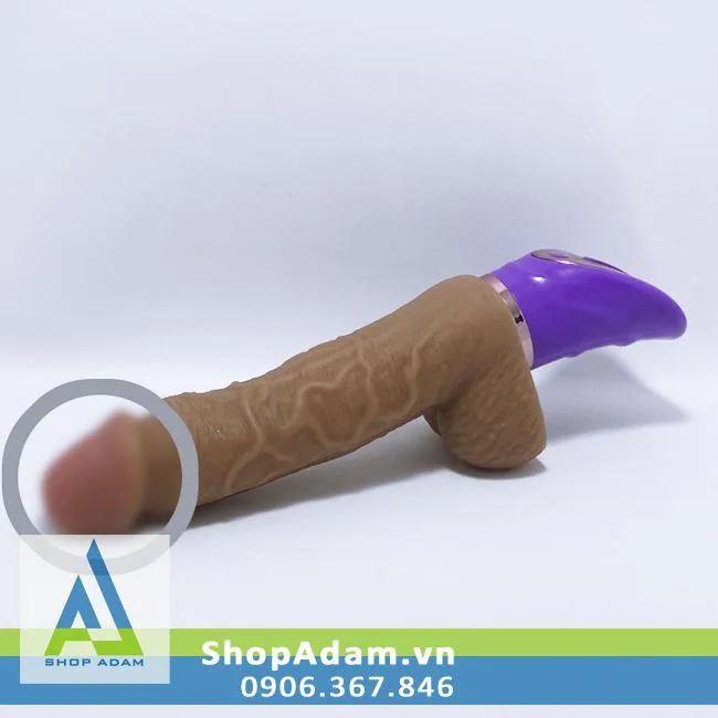 Loveaider Realistic Warm Spinning Vibrating Dildo — photo 2
