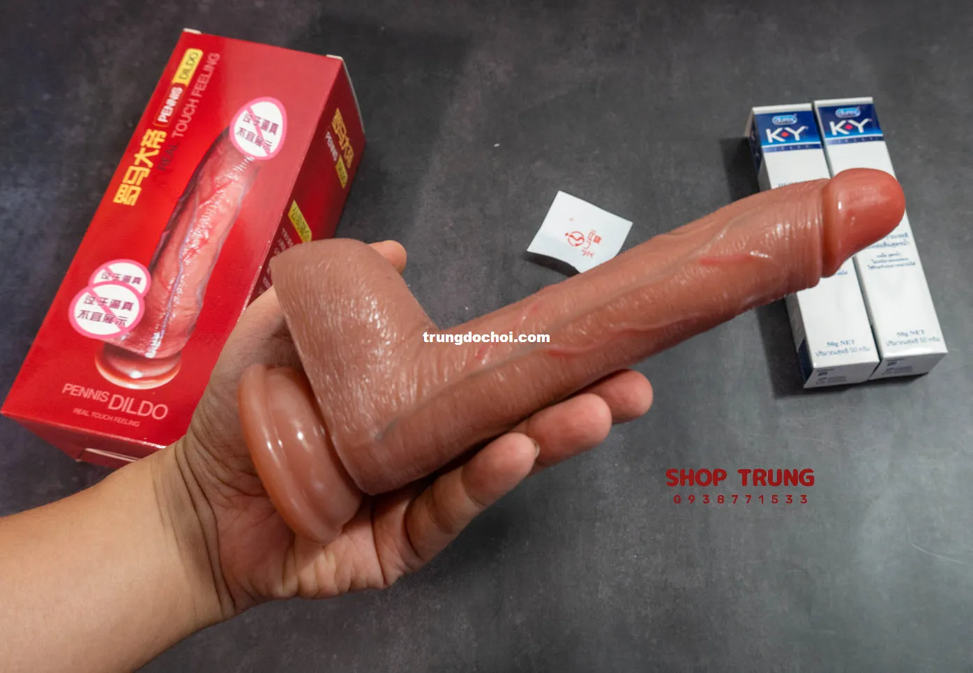 15cm Remote Control Vibrating Thrusting Realistic Dildo — photo 6