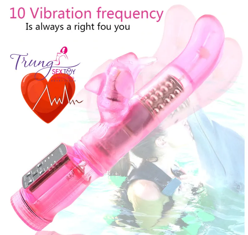 Silicone Medical Rotating Vibrating Penis Dildo Clitoral Stimulator 6 Modes — photo 5