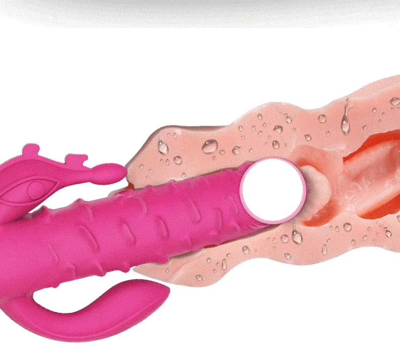 IFOND X Ultra Soft Vibrating Silicone Dildo 24cm — photo 4