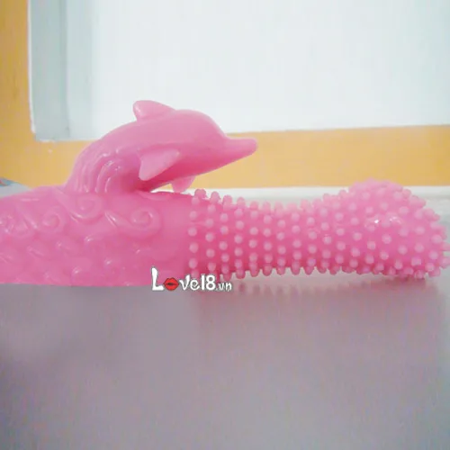 Soft Spiked Rotating Silicone Vibrating Dildo — photo 3