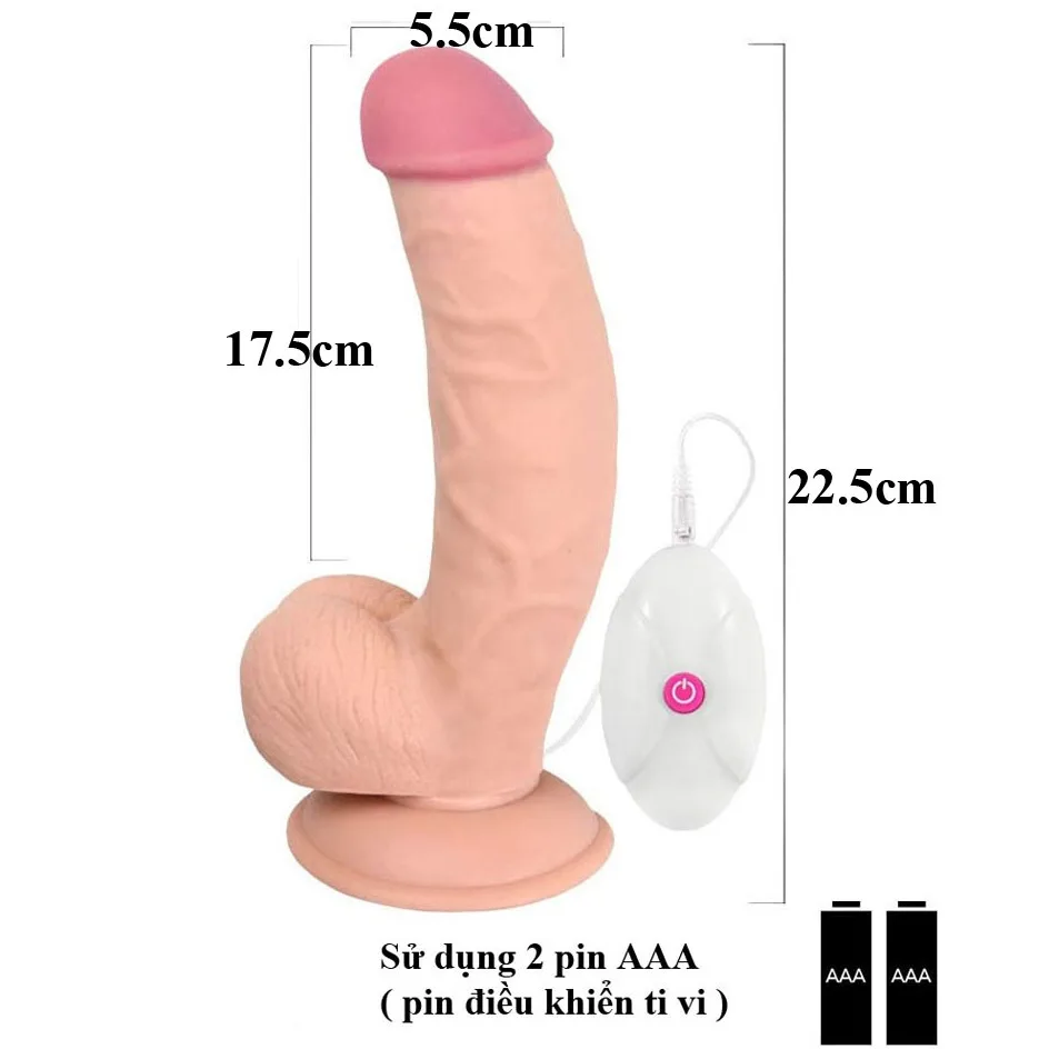 Extra Large Suction Cyber Skin Dildo Non-Vibrating Realistic Toy — photo 2