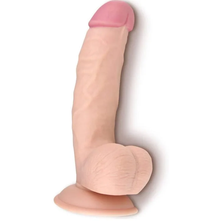 Extra Large Suction Cyber Skin Dildo Non-Vibrating Realistic Toy — photo 4