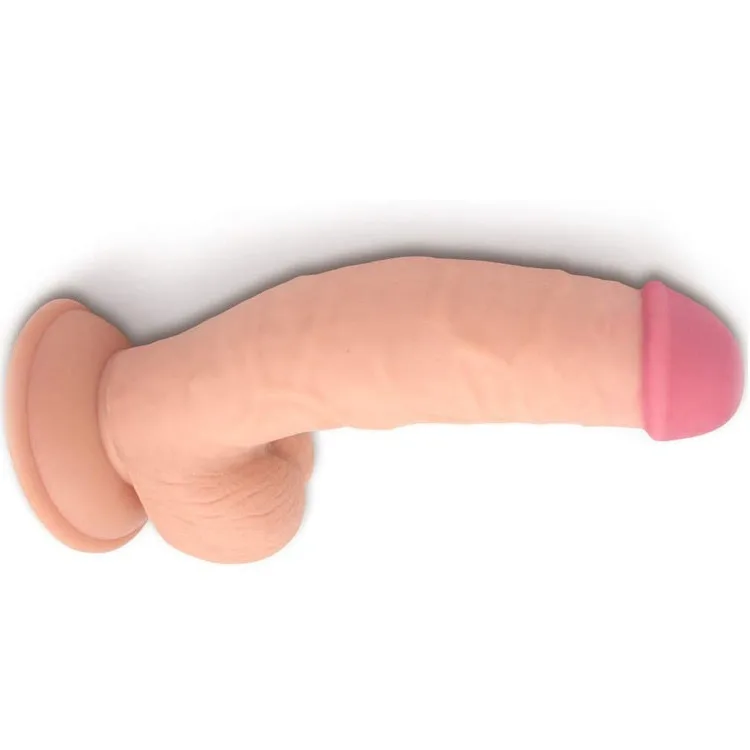 Extra Large Suction Cyber Skin Dildo Non-Vibrating Realistic Toy — photo 5