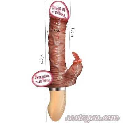 Super Soft Vibrating Dildo Licking Tongue G-Spot Stimulator — photo 2