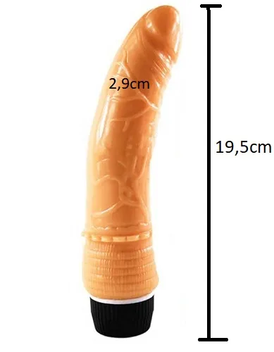Shaki Sweet Partner 19.5cm Silicon Vibrating Dildo — photo 5