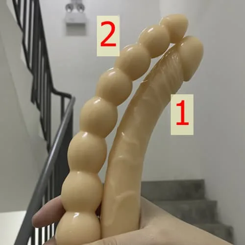 SHP1480 Dual-Ended Silicone Dildo Lesbian & Gay Pleasure — photo 6
