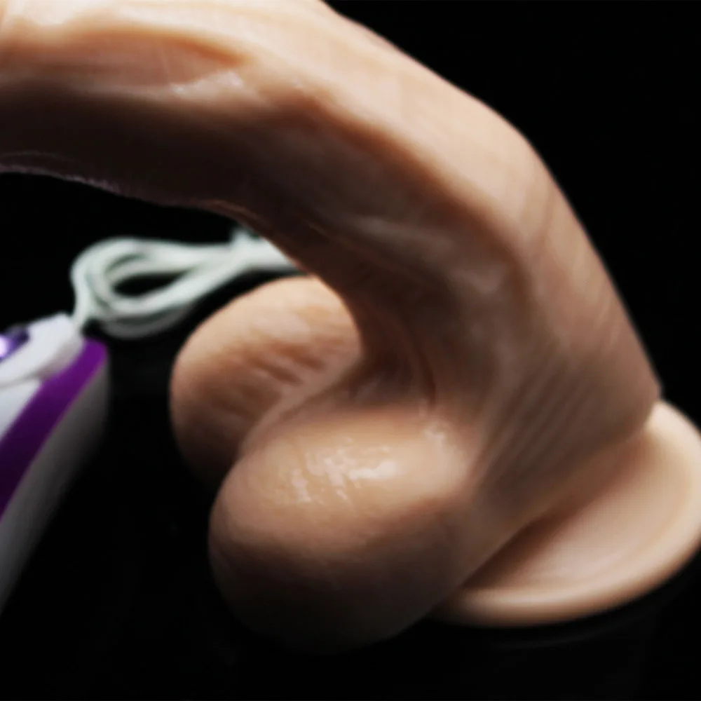 Multi-speed Silicon Vibrator Dildo for Lesbian Couples — photo 4