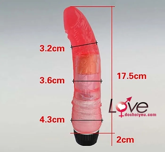 Curved Silicone Vibrating Dildo G-Spot Clitoral Stimulator — photo 3