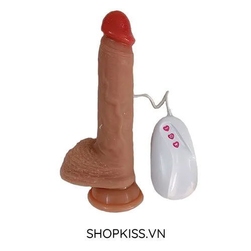 Silicone Heating Vibrating Realistic Female Dildo 22cm — photo 2