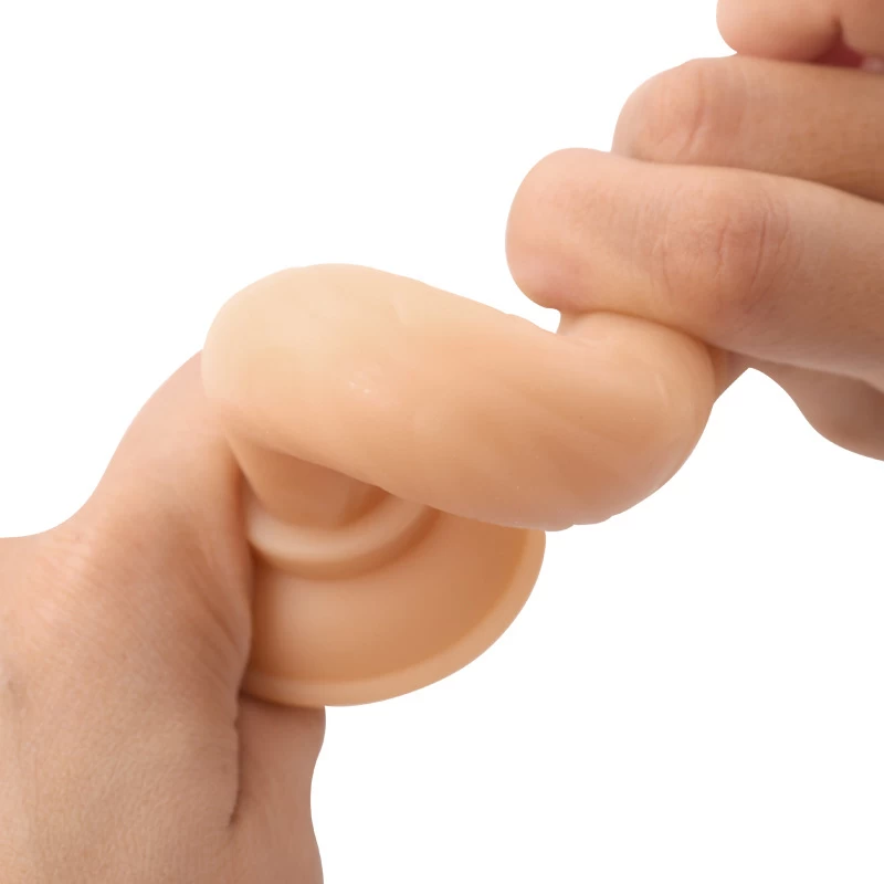 Ultra Soft Small Wall-Mounted Dildo Realistic Design — photo 2