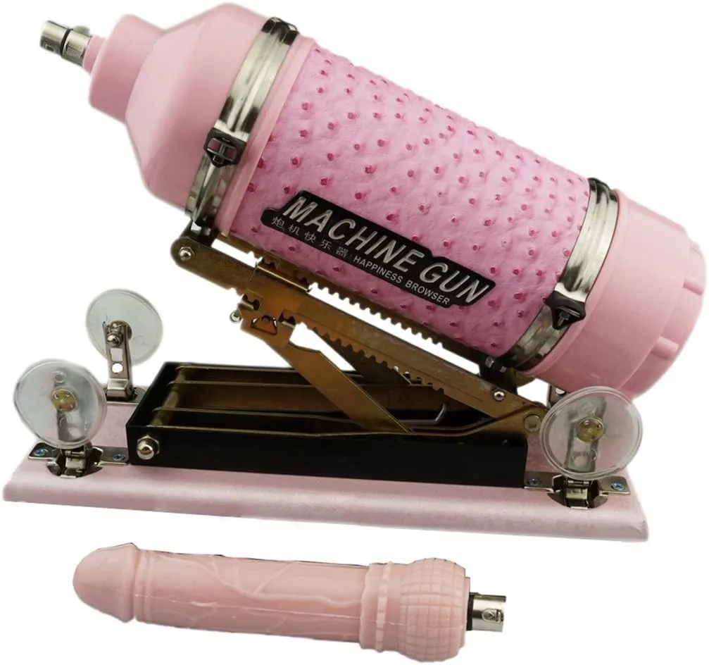 Machine Gun Multi-Speed Powerful Thrusting Vibrator Pink — photo 6