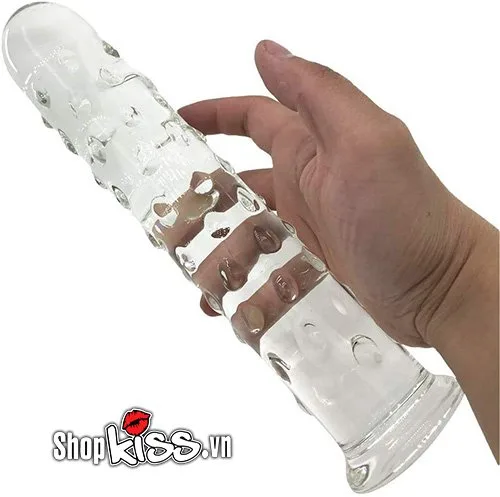 Large Glass Vibrating Dildo for Intense Sensual Stimulation — photo 5