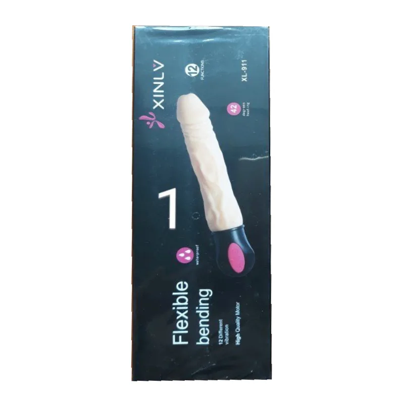 Heat Flexible Bending Dilbo Vibrator Strong Pulsation Pleasure — photo 2