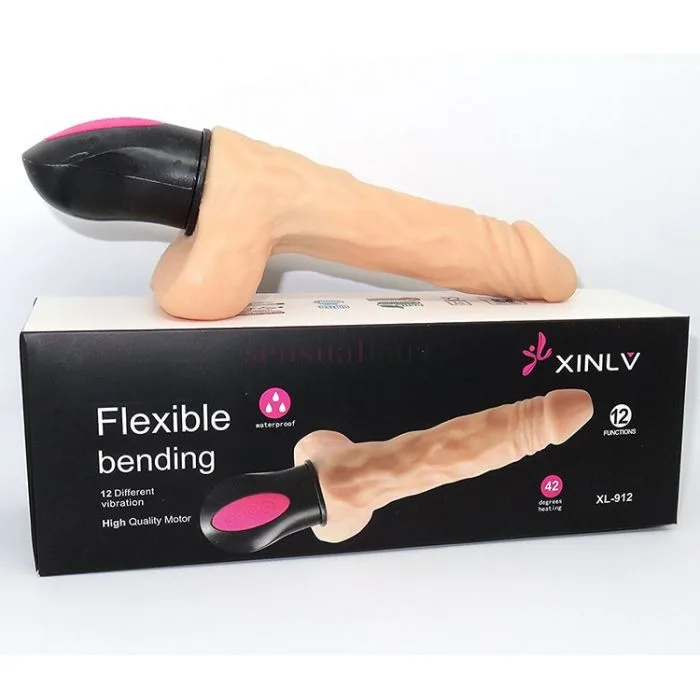 Heat Flexible Bending Dilbo Vibrator Strong Pulsation Pleasure — photo 3