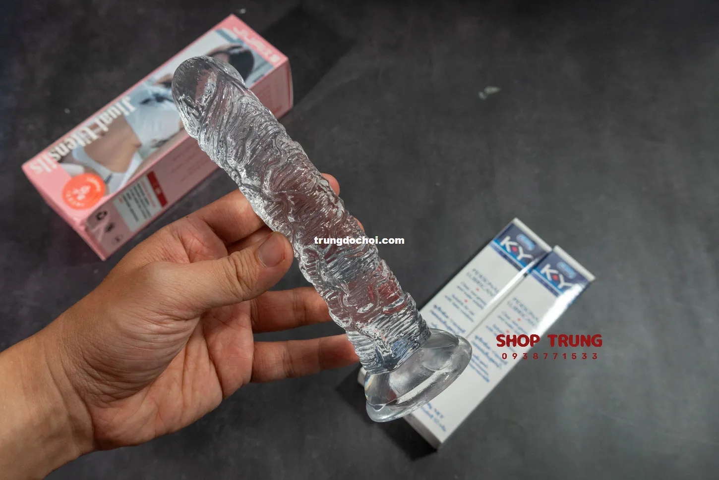 15cm Transparent Female Realistic Dildo 2024 New Pleasure Toy — photo 4
