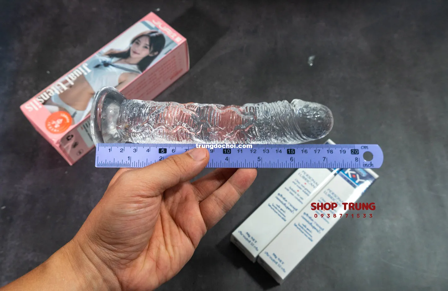 15cm Transparent Female Realistic Dildo 2024 New Pleasure Toy — photo 5
