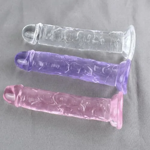 Transparent Silicone Dildo For G And C Spot Pleasure — photo 3