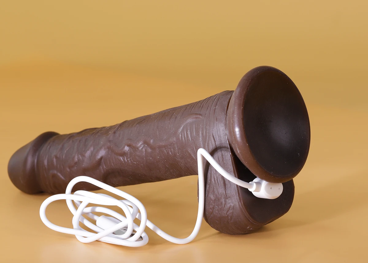 TSN Wireless Remote Control Thrusting Heating Vibrator — photo 5